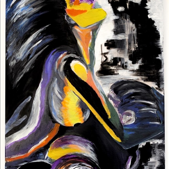 Big acrylic painting on canvas - Picture 6 of 6